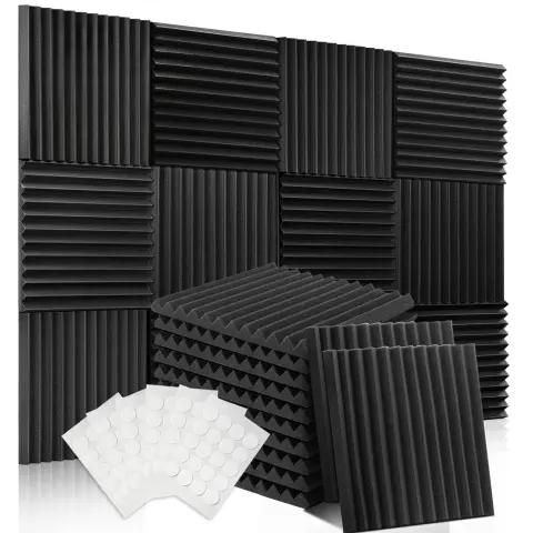 Acoustic Foam for Professional Recording Studio Walls