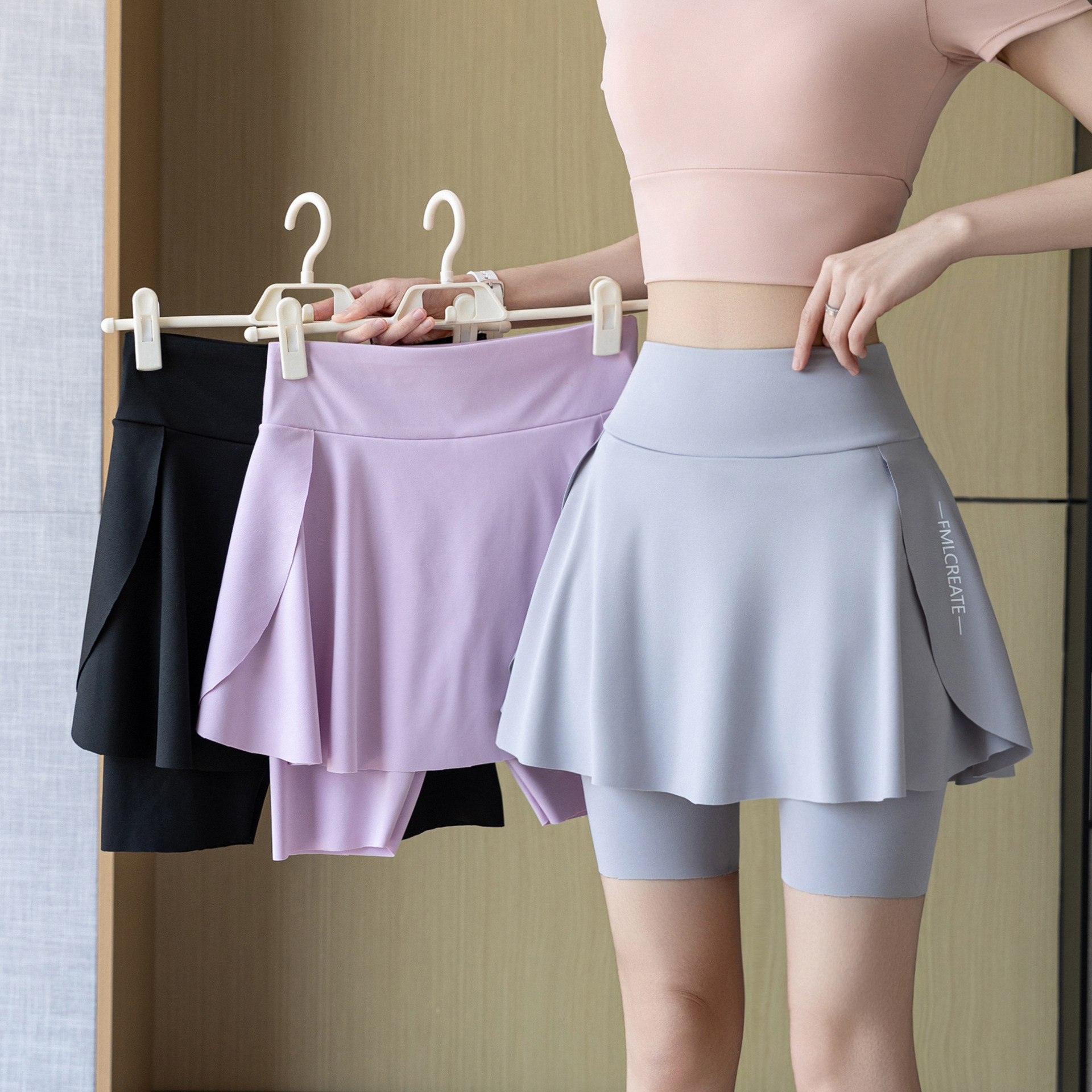 Womens Summer Pocket Sports Skirt
