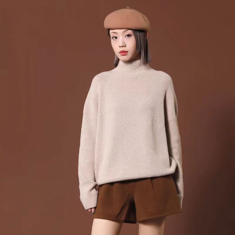 Title 3, Idle Style Loose Long-sleeved Sweater