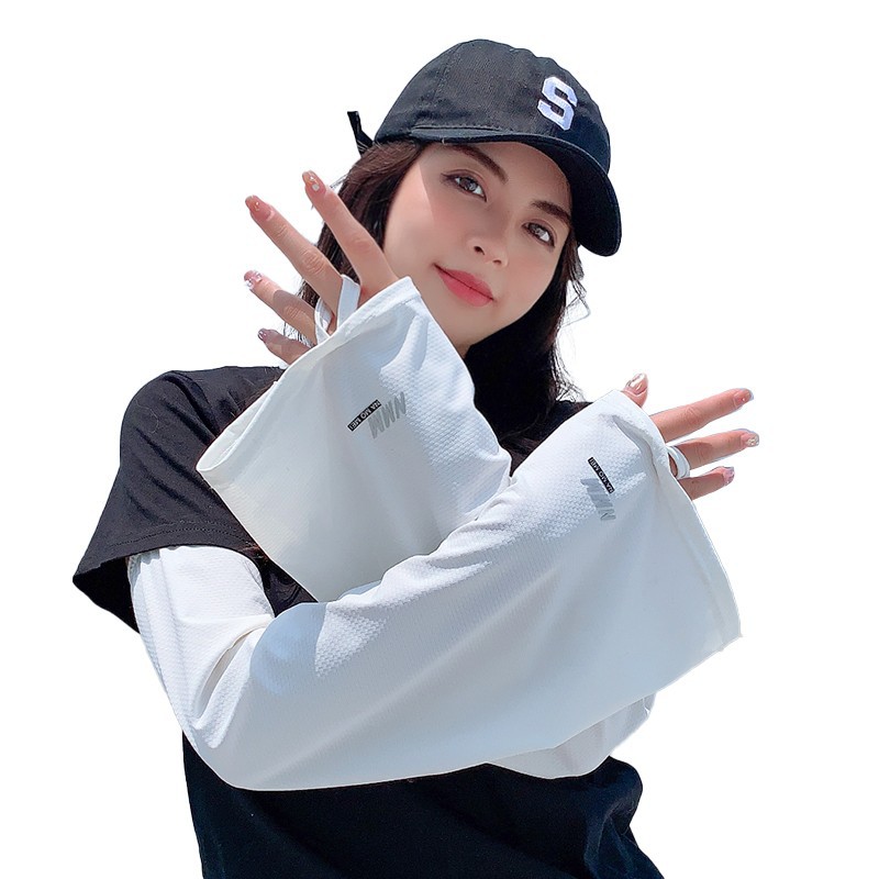 Women's UV Sun Protection Ice Sun Protection Oversleeve - Image 2