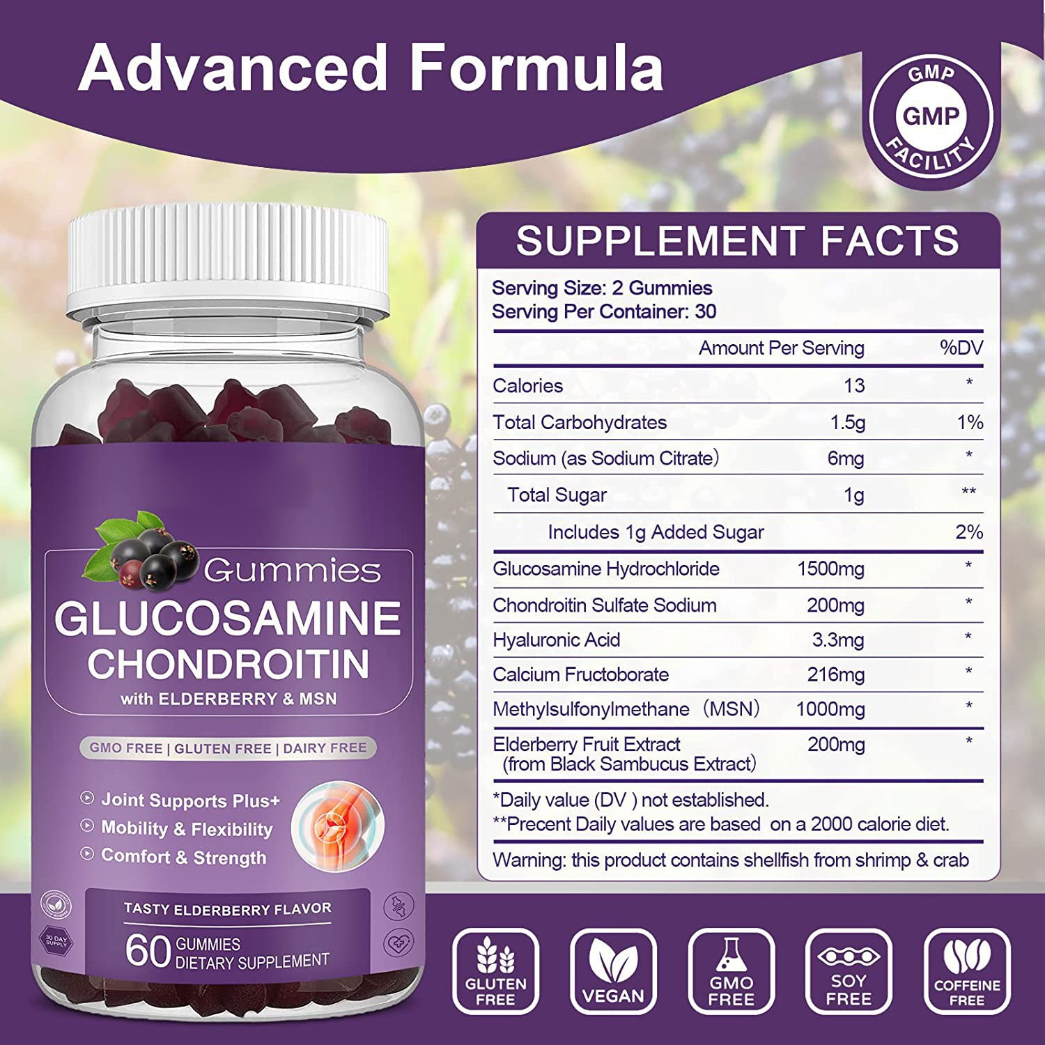 Chondroitin Gummy Dietary Supplement