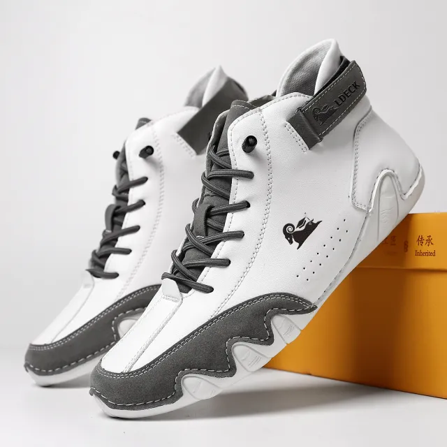 Popular Autumn And Winter Women's Boots Fashion Couple Shoes Gray - Shop at LoveMi