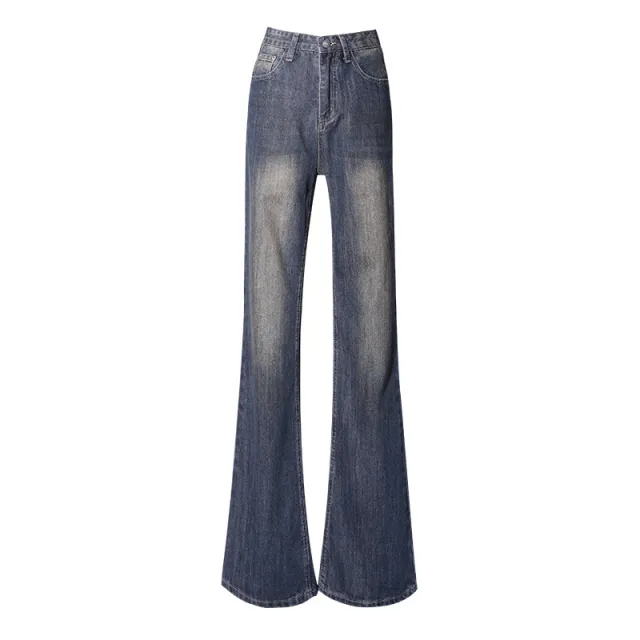 Women's American style Retro Washed Skinny Jeans Retro Trousers - Shop at LoveMi