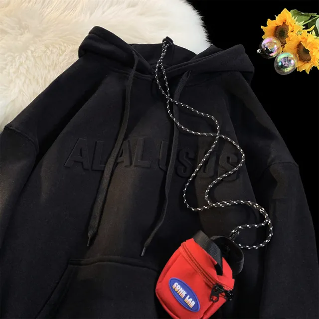 Popular American Heavy Sweater Four Seasons New Black - Shop at LoveMi