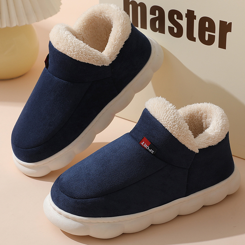 Old Cotton Shoes YF Navy Blue