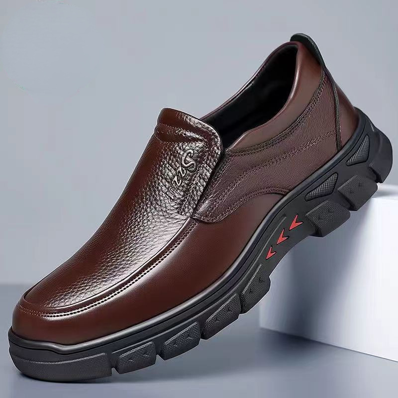Fashion Individual Casual Leather Shoes For Men - Image 6