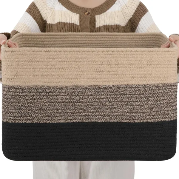 Cotton Rope Laundry Basket