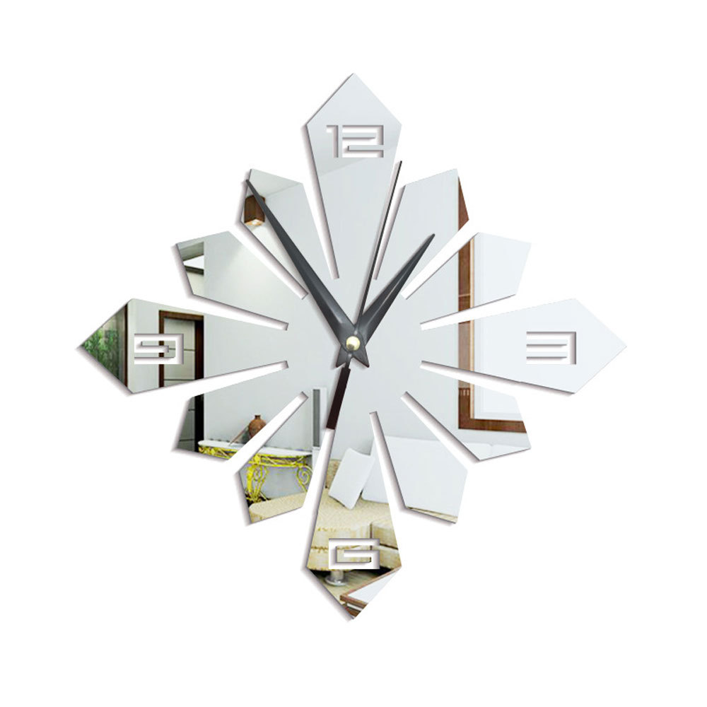 Geometric Acrylic Wall Clock, picture 5 of 5