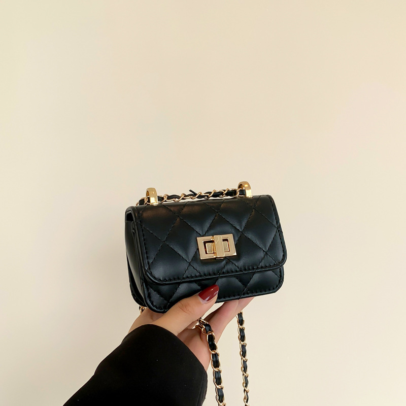 Fashionable Lock-Clasp Chain All-Match Crossbody Bag For Women