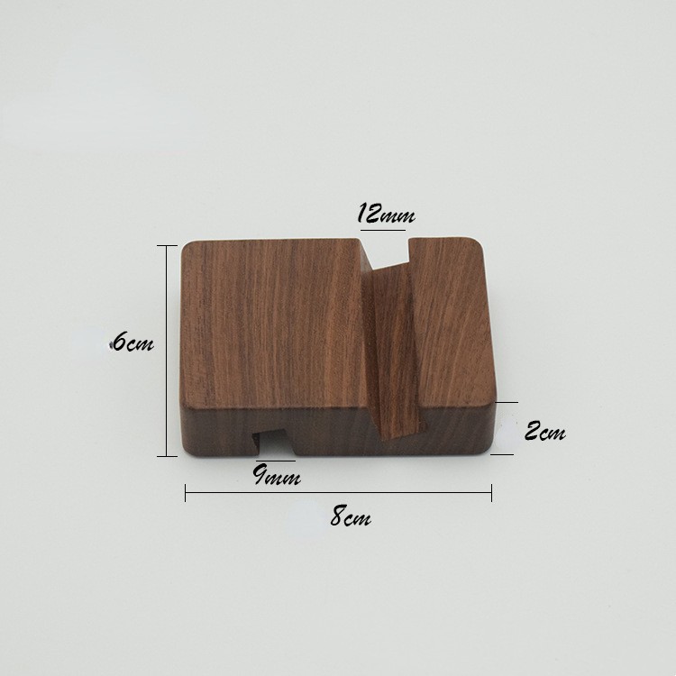 New Simple Universal Portable Solid Wood Cell Phone Racks - Image 12