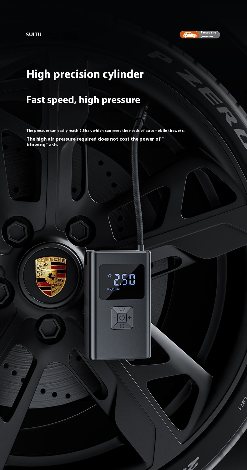 Portable Small Wireless Digital Display Car Inflatable - Image 16