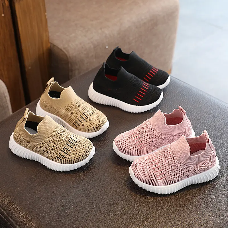 Striped Medium And Large Children Breathable Casual
