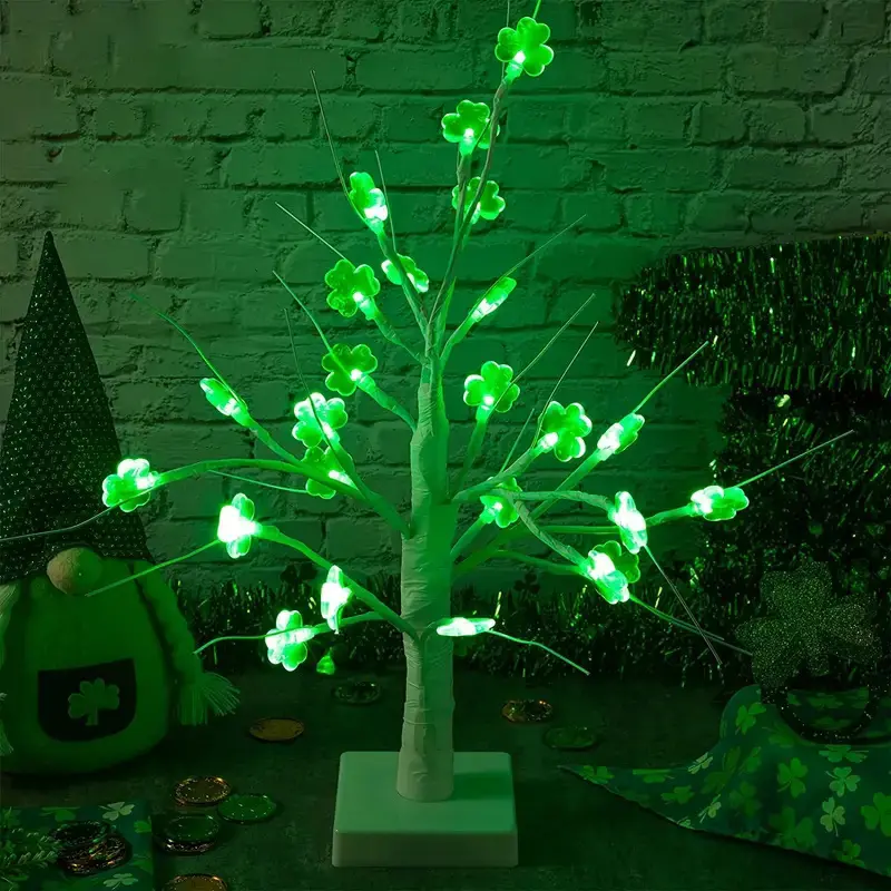 St Patrick's Day Irish Holiday Tree Lights