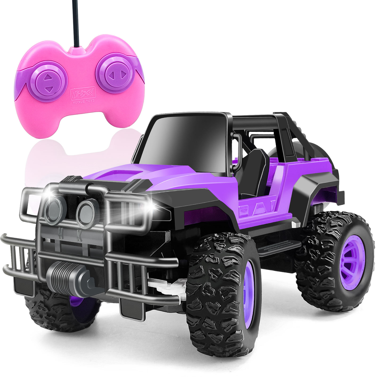 Purple Jeep Without Battery