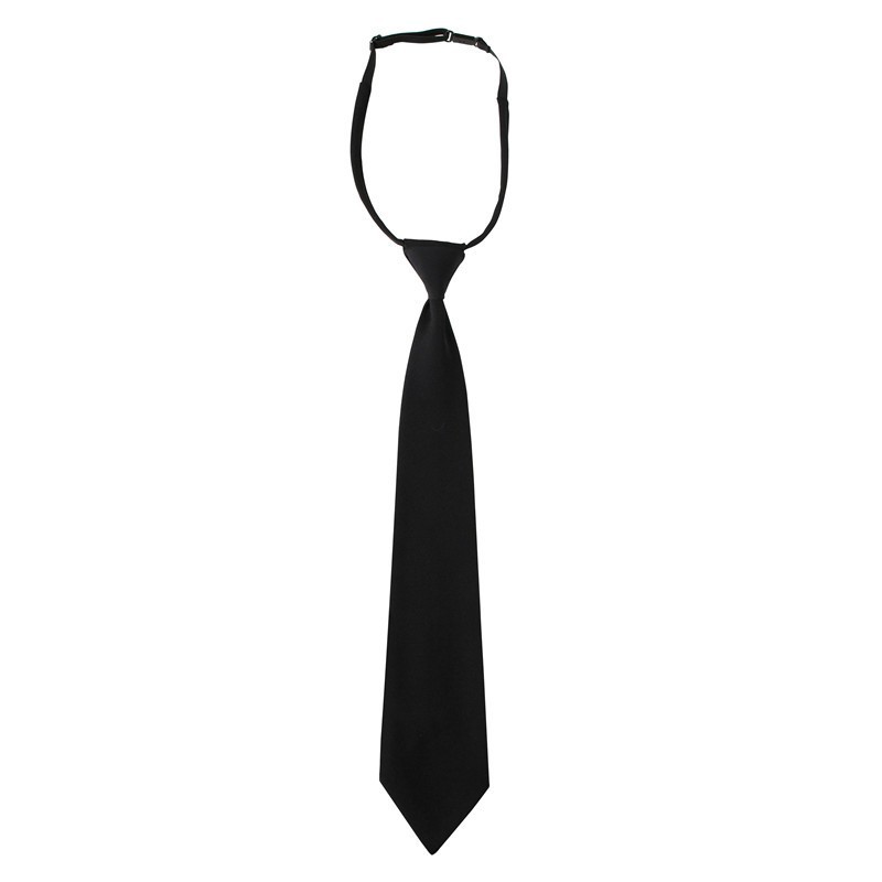 Polyester Yarn Black Tie Collar Decorative Personality Temperament Professional Workplace Decoration