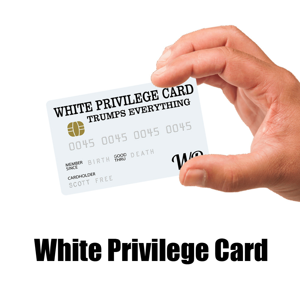 White Privilege Card Credit Card Trumps Everything — foto 3