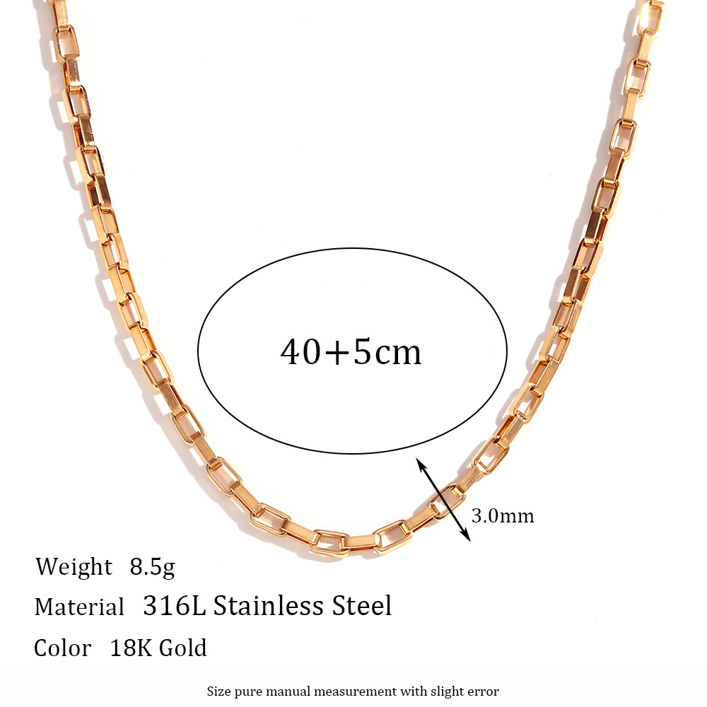 Waist Chain Set Of Ornaments Bracelet Plated 18K Gold Long Keel Chain Necklace
