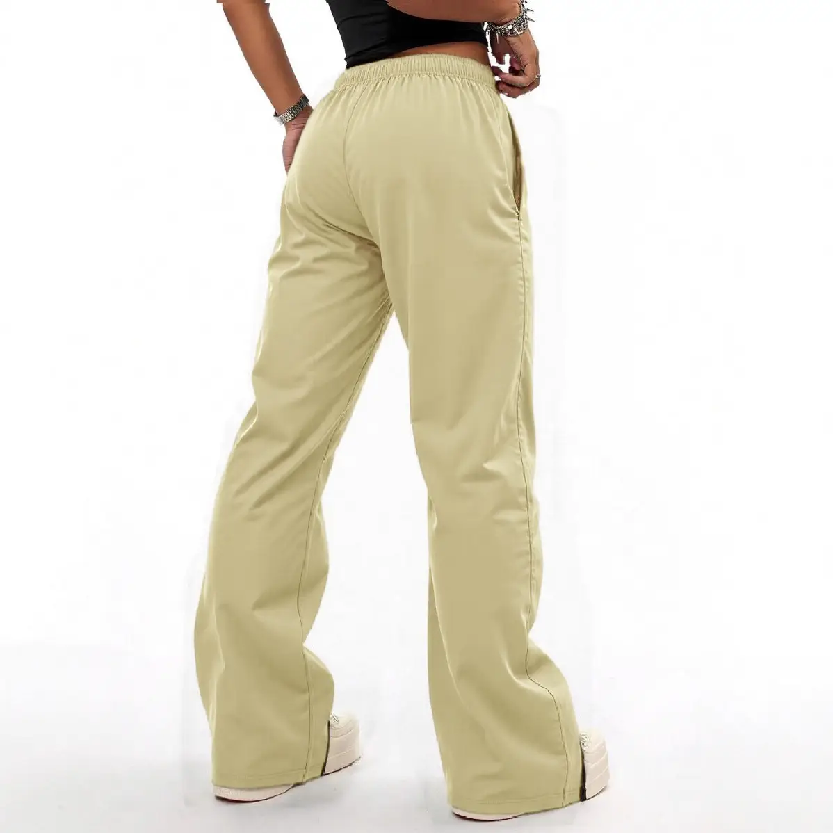 American Overalls Y2g Outdoor Solid Color Casual Pants