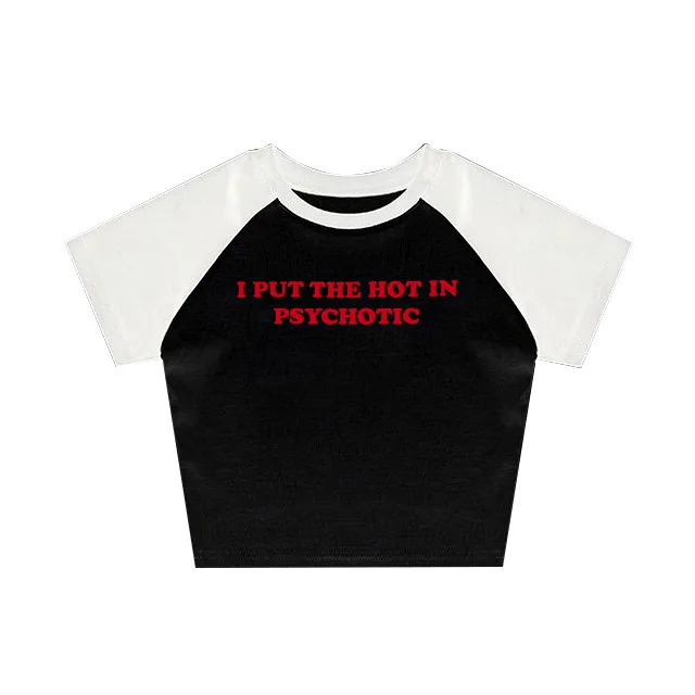Cute Short Top Women's Summer Casual Slim Fit Street T shirt White 1 - Shop at LoveMi