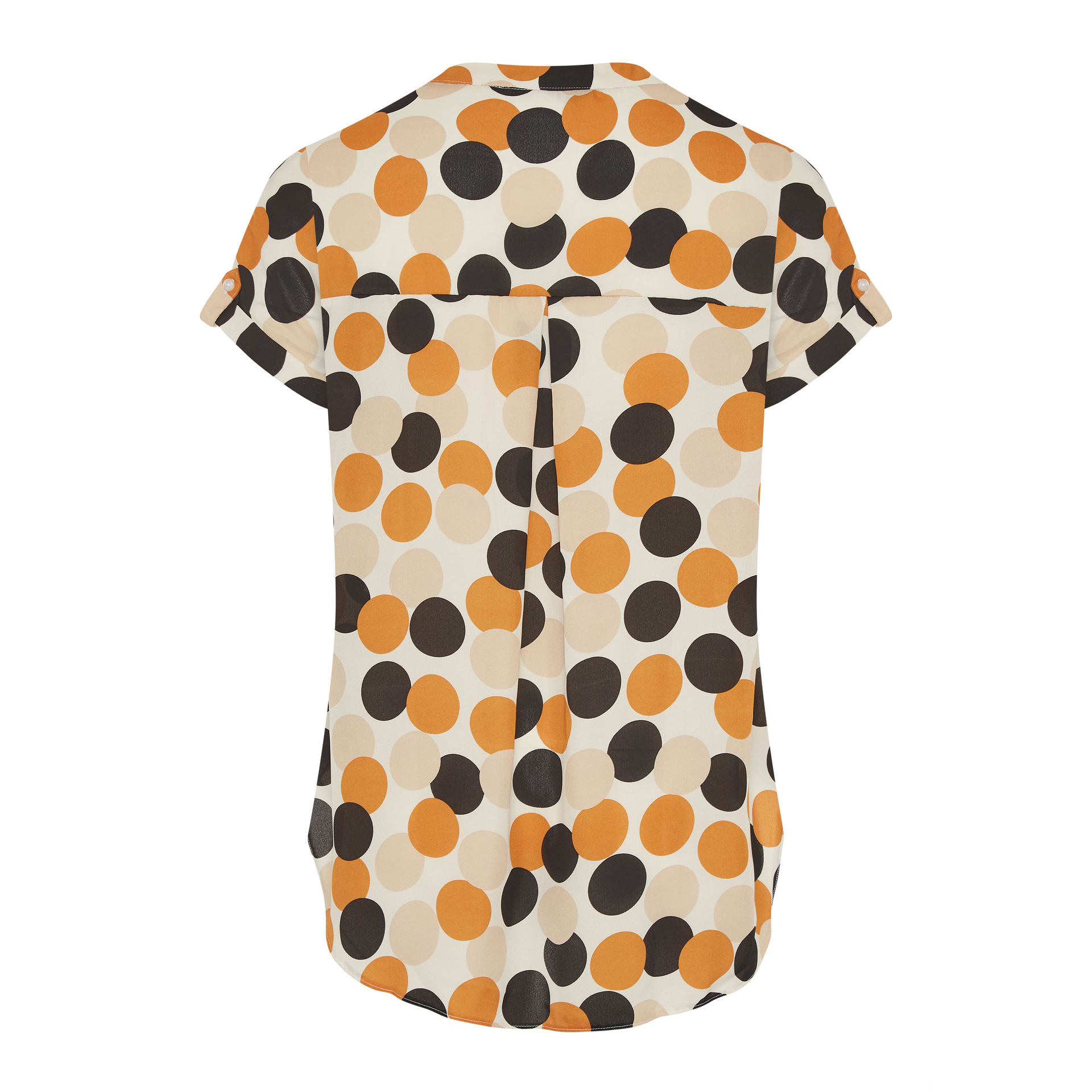 Title 9, Polka Dot Digital Print Plus Size Loose Casual ...