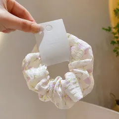 Summer Super Fairy Sweet Lace Large Intestine Hair Ring - Hair Band 05 - View 1