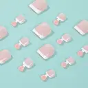 Summer French Nail Simple Wearable view 4