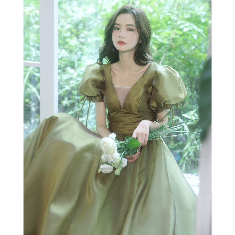 Banquet Evening Vocal Music Art Test Host On The Run Princess Temperament Annual Meeting Dress