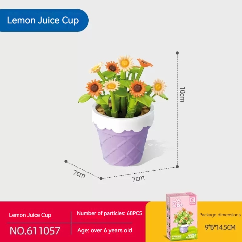 Lemon Chrysanthemum Cute Cup