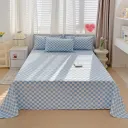 Chessboard Plaid Blue