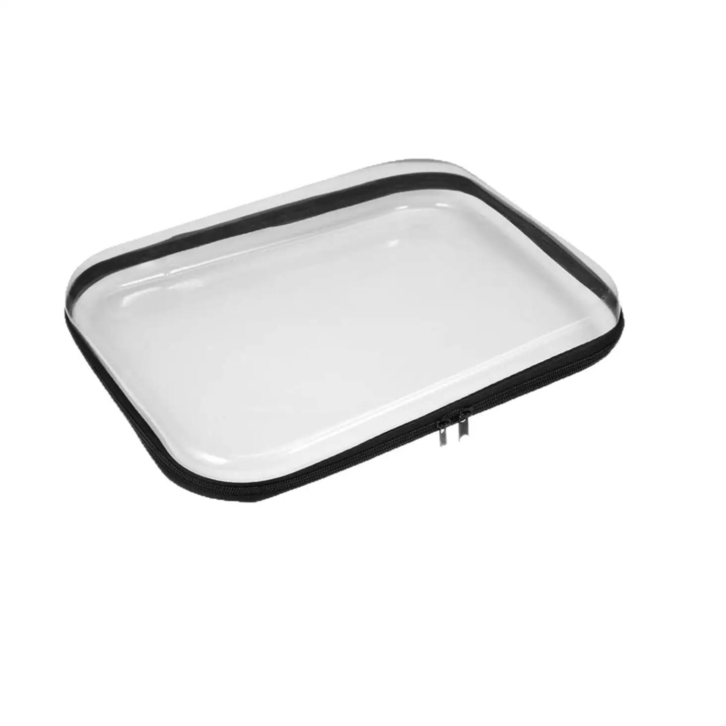 Ultra-small Transparent Plastic Zipper Pencil Case Storage Bag