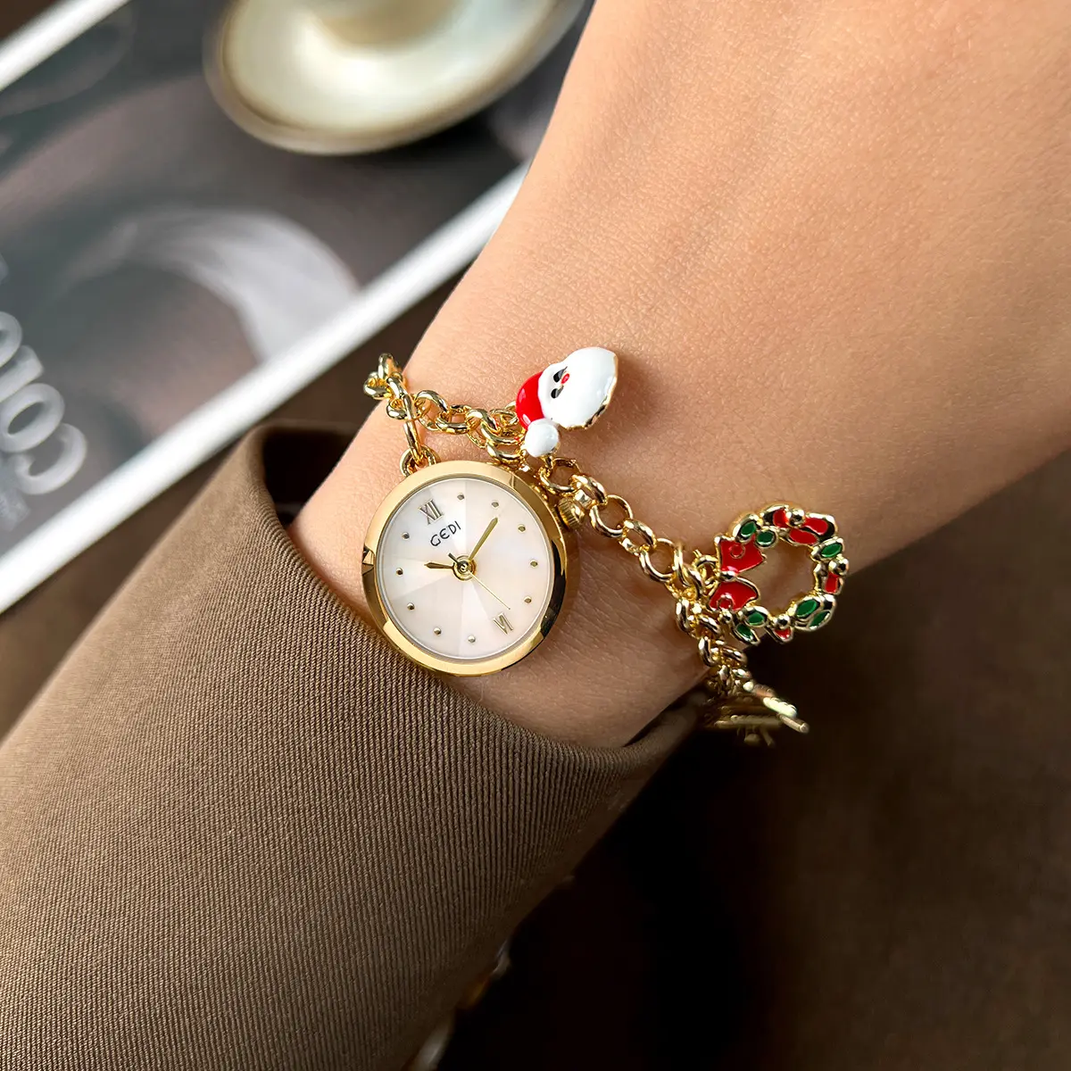 Christmas Bracelet Quartz Watch
