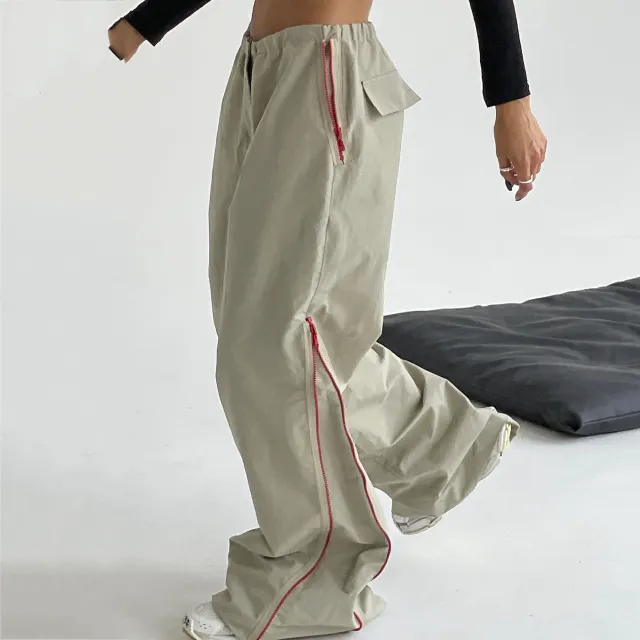 All matching Loose Trousers For Women Khaki - Shop at LoveMi