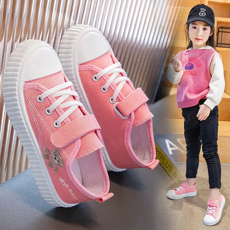 Korean Style Children's Canvas Shoes Fashion