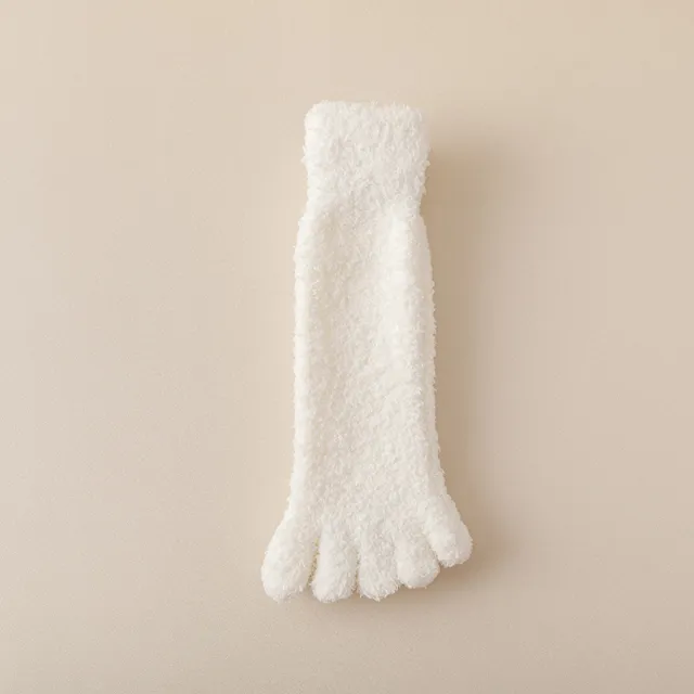 Women's Fleece lined Thickened Home Sleeping Floor Toe Socks Sem10 - Shop at LoveMi