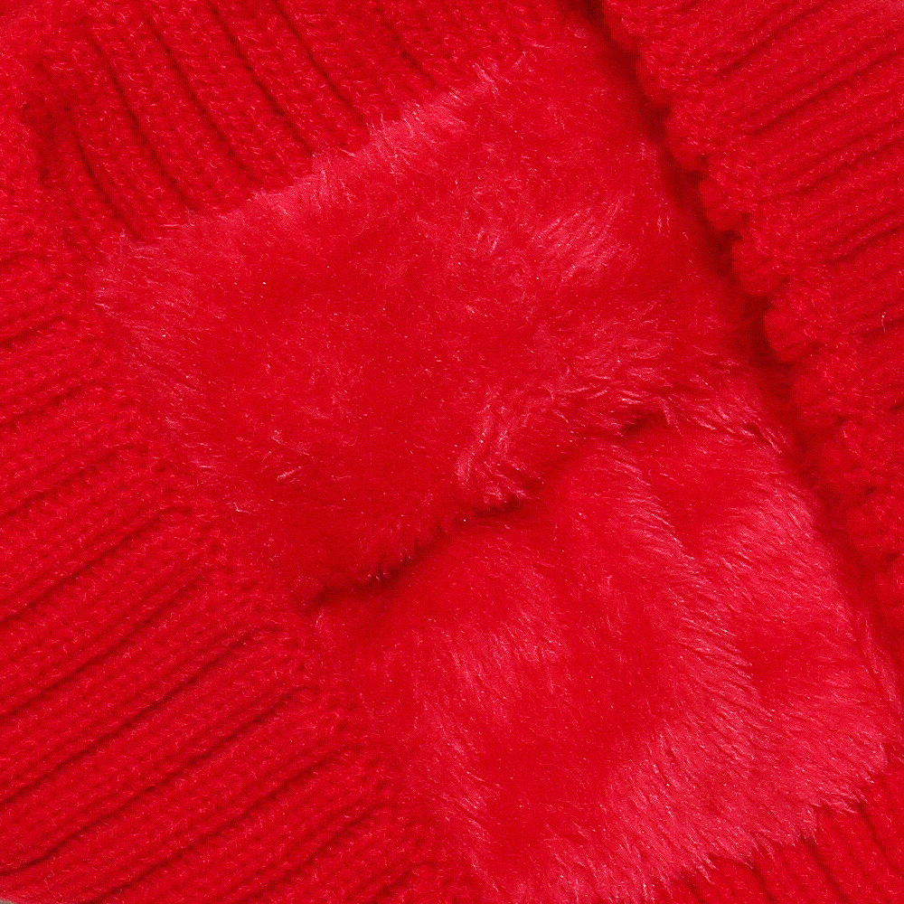 Title 14, Gorro de lana sólido con forro polar, acolchado...