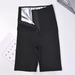 Sports Sweat Wicking Pants Elastic Breasted Plus Size Yoga Pants - Black9 - View 1