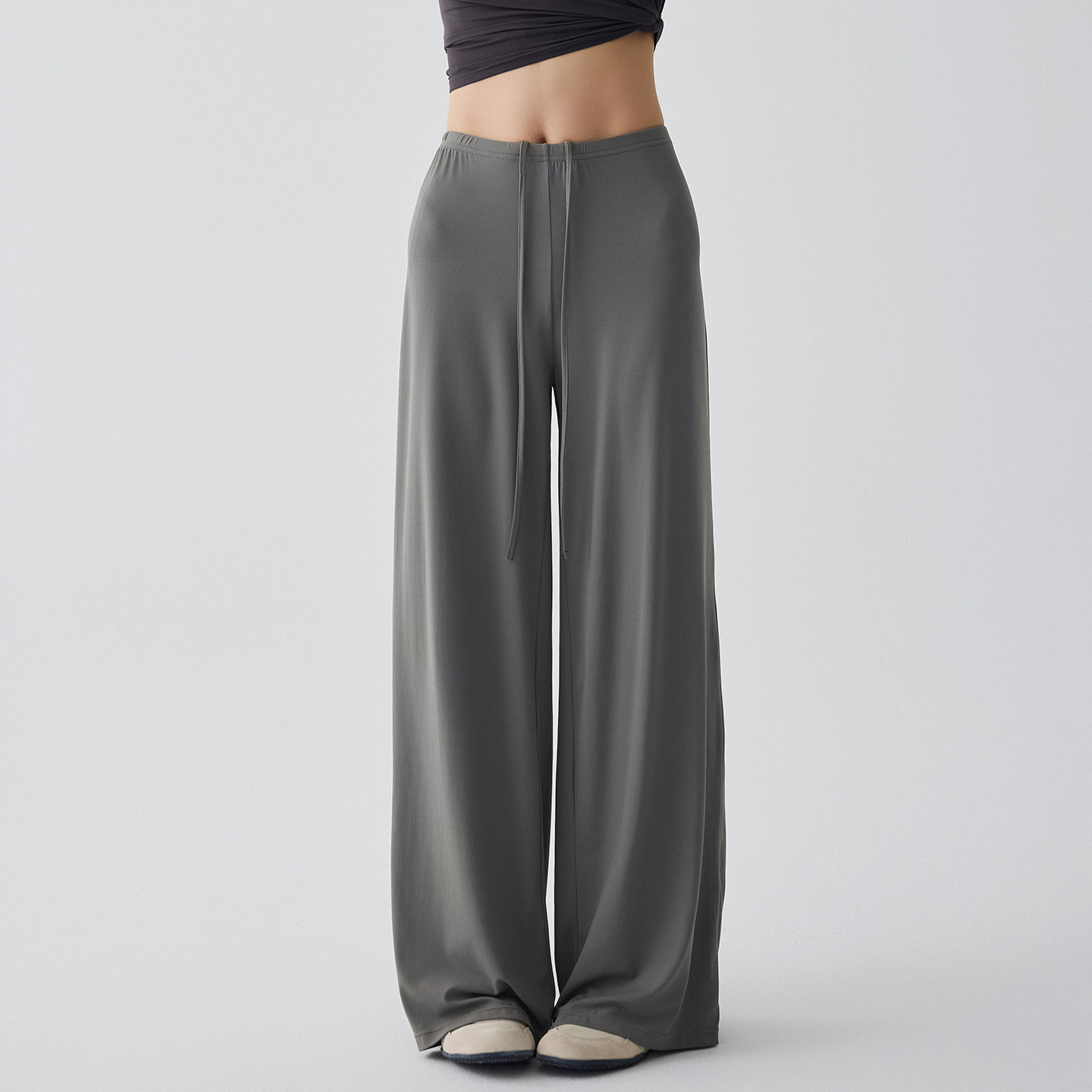 Loose-fitting High-elasticity Yoga Pants Quick-drying Casual Wide-leg Running And Fitness Pants