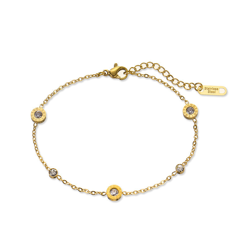 Women's Special-interest Design Light Luxury Titanium Steel Bracelet