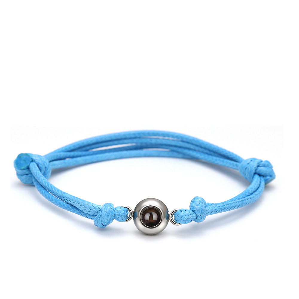 Blue Rope White Gold Color