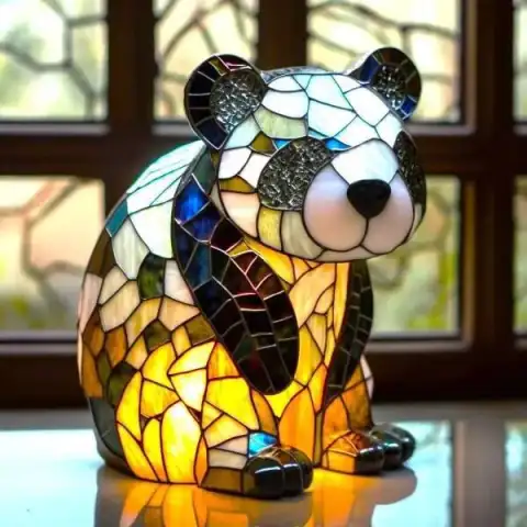 Indoor Resin Decorative Statue Lamp