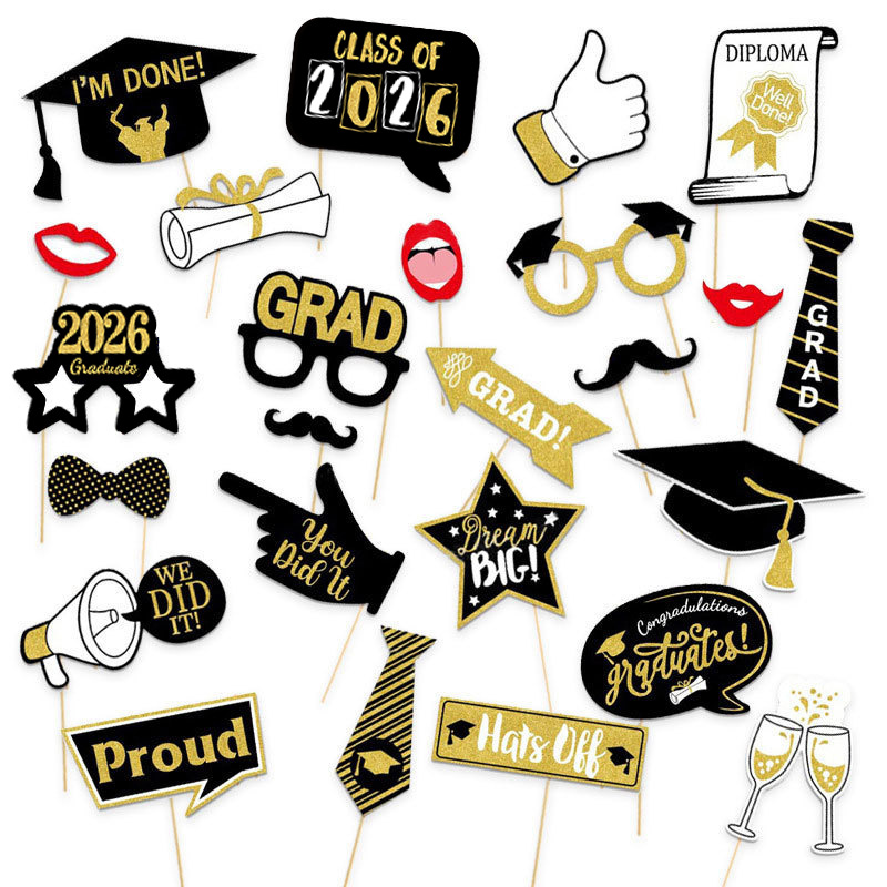 Graduation Ceremony Decoration Props For Personalized Photos