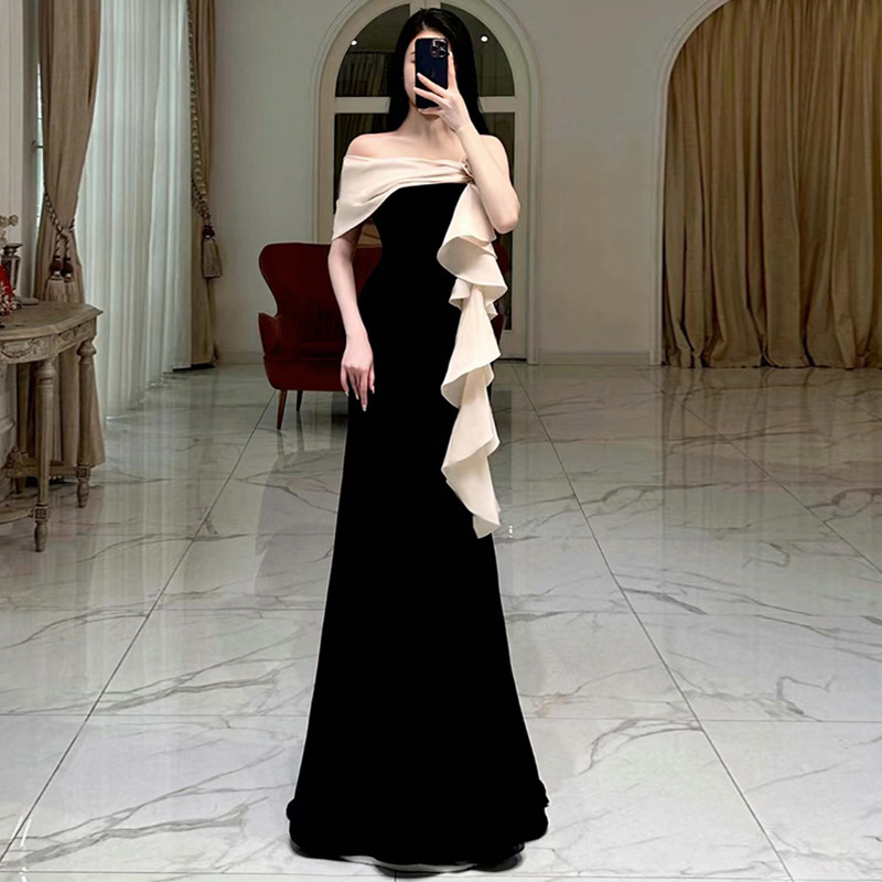 High-end Banquet Elegant Fishtail Dress New