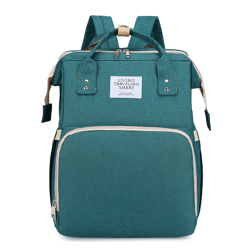 Large-capacity Mom-and-baby Backpack Green