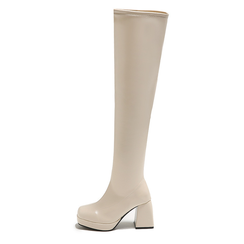 Over-the-Knee Platform Boots, picture 5 of 6