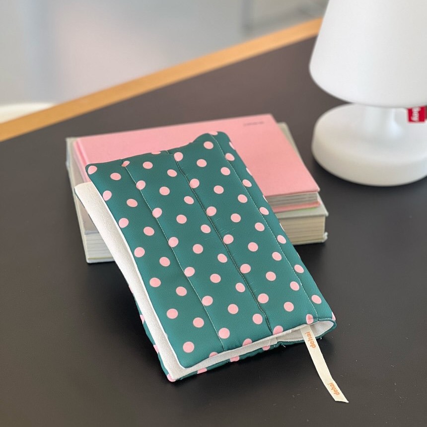 Polka-dot Colorful Dopamine Book Cover Fabric