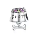 Silver-plated Bead Cute And Whimsical Starfish Bracelet Charms view 12