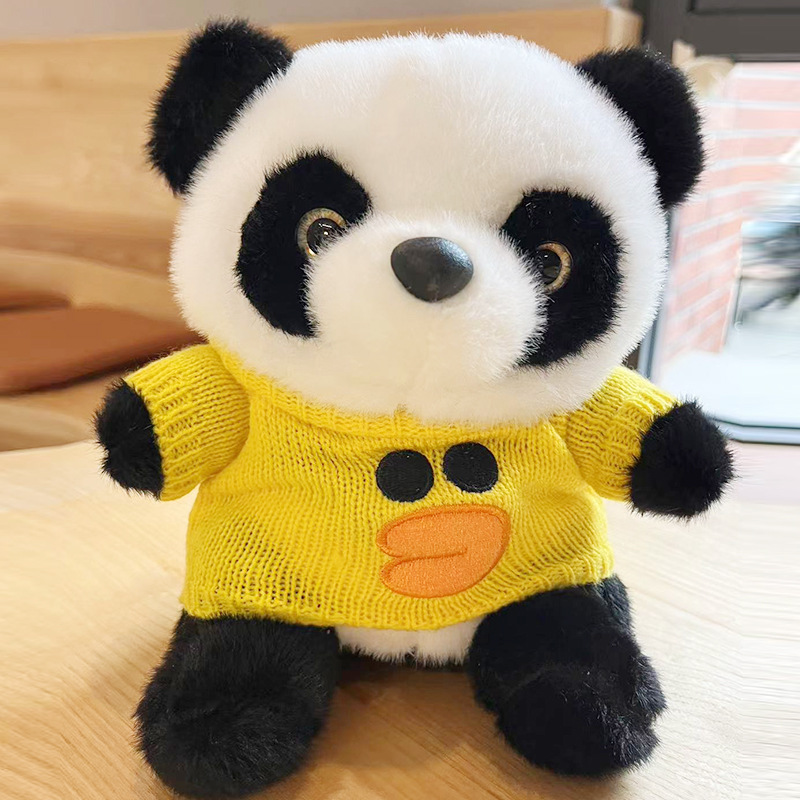 Yellow Duck Sweater Panda