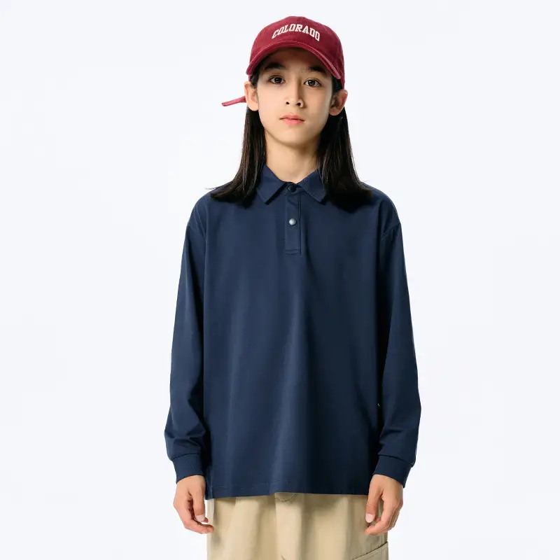 DK Kids' Cool-Feel Quick-Dry Polo Shirt