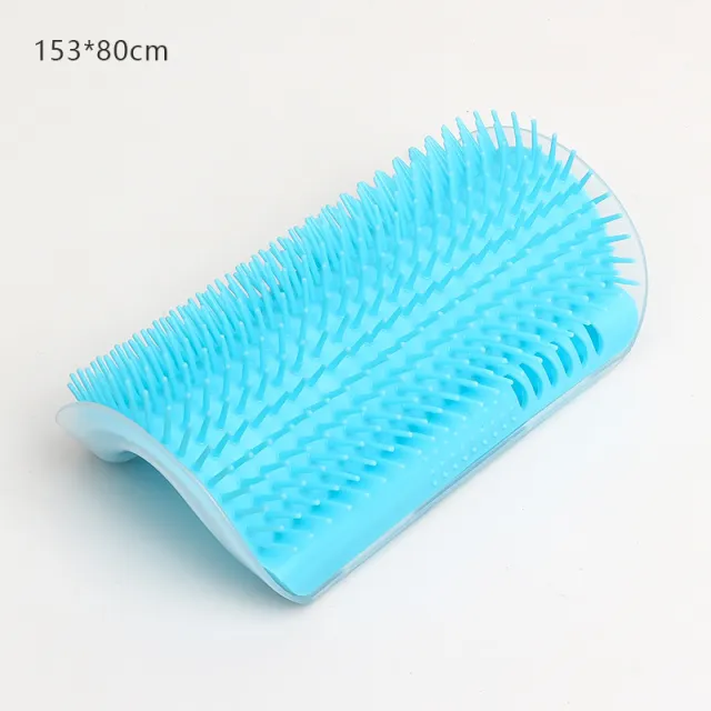 Corner Cat Scratcher Massage Brush Cat Scratch Board Lake Blue - Shop at LoveMi