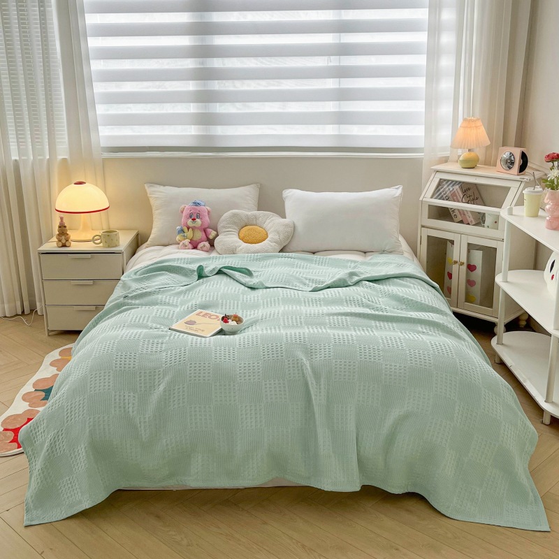 Cotton Knit Throw Blanket, picture 9 of 9